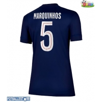 Paris Saint-Germain Marquinhos #5 Hjemmedrakt Dame 2025-26 Kortermet